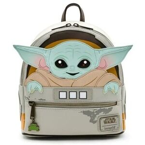 Loungefly Disney Mandalorian The‎ Child Mini Backpack